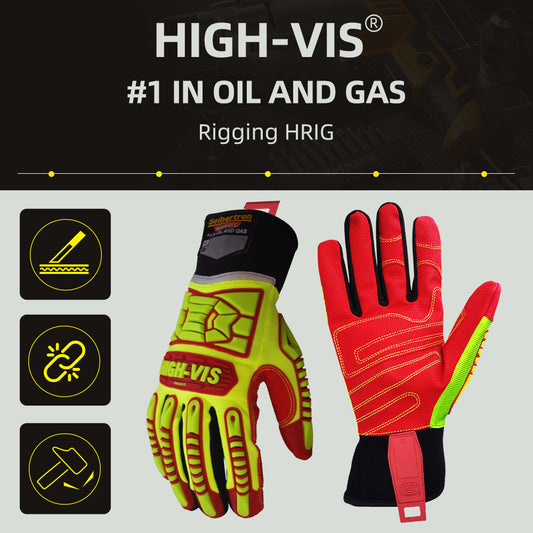 seibertron-gallery:hrig-safety-gloves-20260715 | product:hrig | color:Yellow Red | slot:2 | Seibertron HIGH-VIS HRIG safety gloves high-vis oil and gas overview image