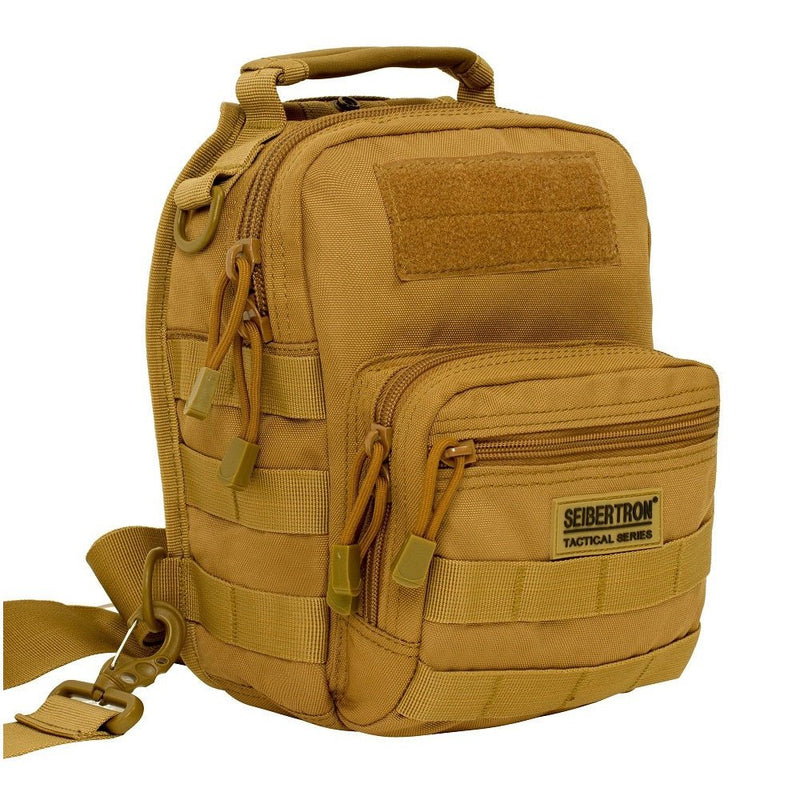 Seibertron Tactical Outlaw Sling Pack Molle Multifunctional Day Bag - SeibertronSports602201113123