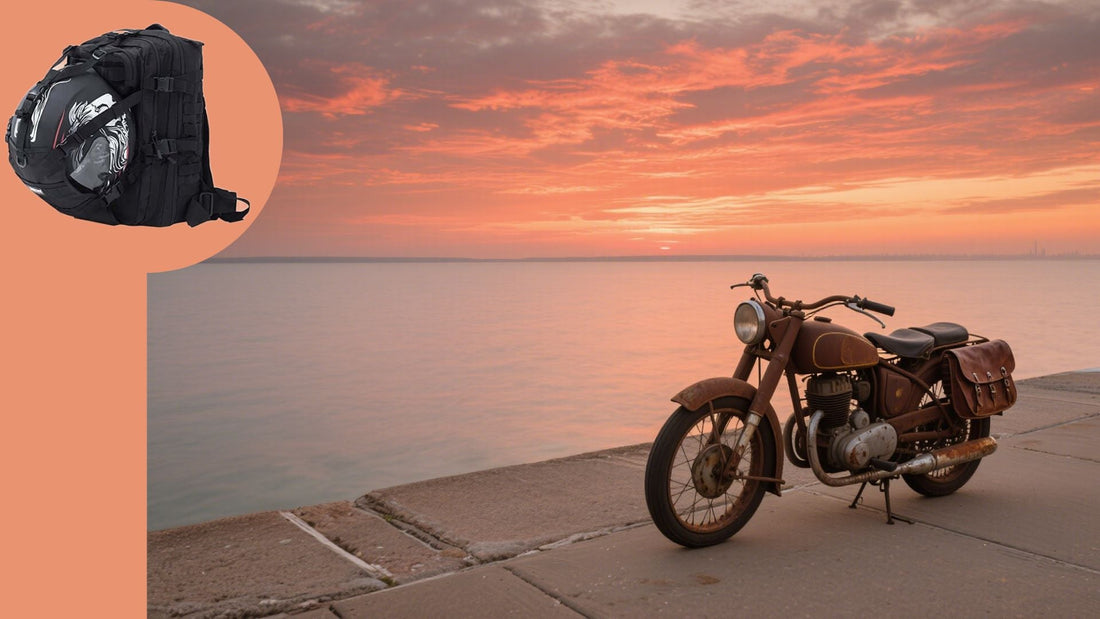 Should you wear a backpack on a motorcycle?