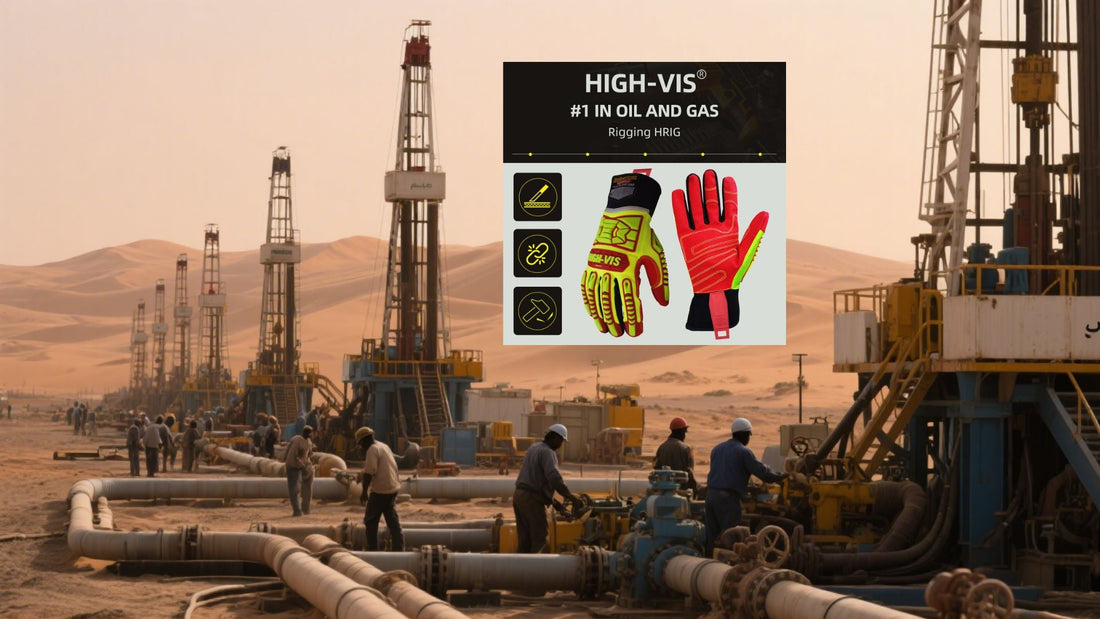 What is the noticeable difference between anti-vibration gloves and normal safety gloves?