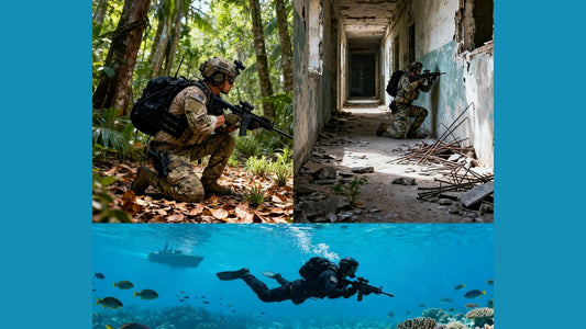 Do navy seals carry backpacks?