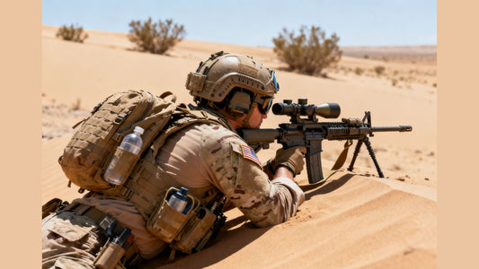 Why do soldiers carry backpacks?