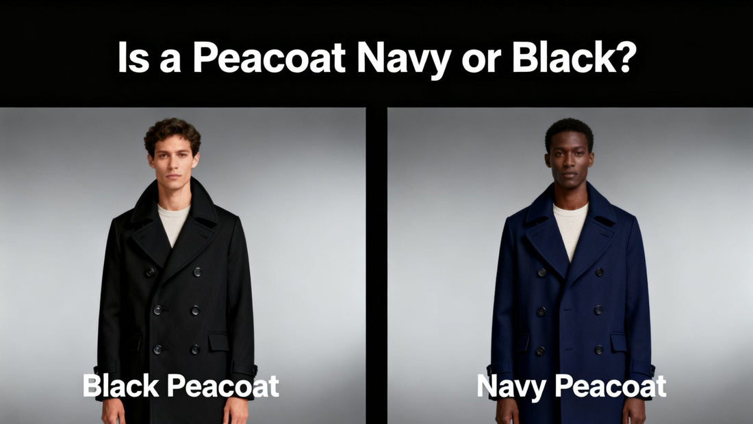 Is a Peacoat Navy or Black?