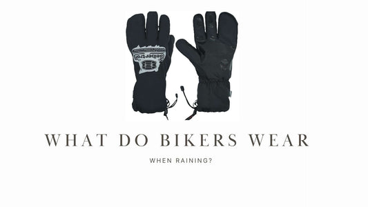 What do bikers wear when raining? - Seibertron