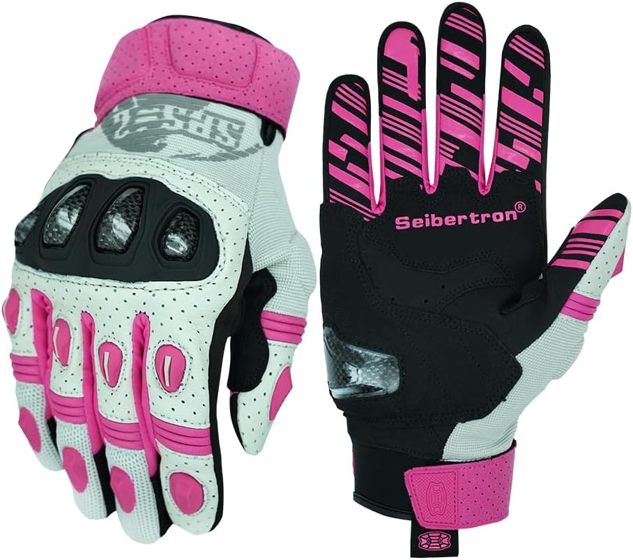Seibertron SPS-2 Full Finger Unisex Touchscreen Road Racing Motorcycle MTB Sports Gloves