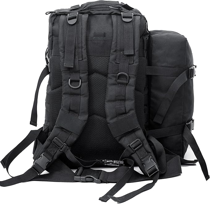 Compact travel backpack designed for efficient storage during outdoor trips.