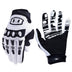 Seibertron Unisex BMX MX ATV MTB Racing Mountain Bike Bicycle Cycling Off-Road/Dirt Bike Gloves Road Racing Motorcycle Motocross Sports Gloves Touch Recognition Full Finger Glove — White / XS Youth style thumbnail