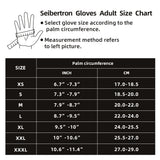 seibertron-gallery:hdc5-safety-gloves-20260715 | product:hdc5 | color:Green Red | slot:7 | Seibertron HIGH-VIS HDC5 safety gloves adult size chart image