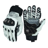 color:White | batch:sps2plus-complete-20260716 | role:white-background-main | Seibertron SPS-2 Plus motorcycle gloves white white background main