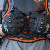 color:Black | batch:sps4-scenes-20260716 | role:scene-03 | Seibertron SPS-4 winter rainproof motorcycle gloves black riding scene 03