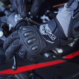 color:Black | batch:sps4-scenes-20260716 | role:scene-05 | Seibertron SPS-4 winter rainproof motorcycle gloves black riding scene 05