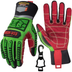 Seibertron HIGH-VIS WPC5 Level 5 Cut Resistant Cold Weather Condition Waterproof Impact Oil and Gas Safety Gloves — WPC5+1 Glove Clip / X-Small style thumbnail