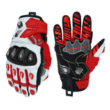 Seibertron SPS-7W waterproof motorcycle gloves in Red