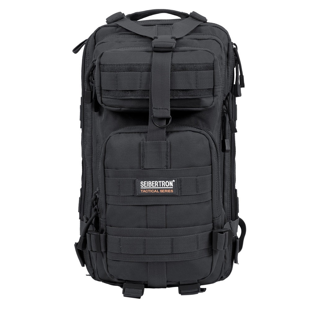 Waterproof adventure backpack designed for rugged camping gear.